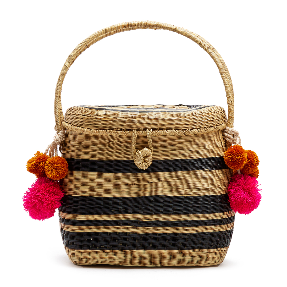 Wicker Basket Bag